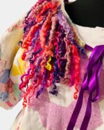 The Katie Grandmother's Flower Garden Quilted Coat - Image 7