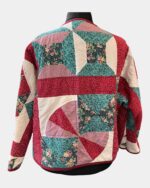 The Red & Cream Classic Lottie Garden Jacket - Image 3
