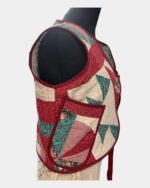 The Classic American Quilt Waistcoat with Outside Pocket - Image 6