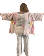 The Summer Sun Kate Blouse in Hand-Dyed Pale Pink - Image 3