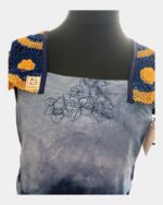 The Navy Frilly Artist's Apron