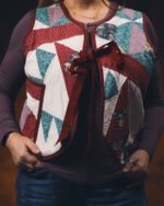The Classic American Quilt Waistcoat with Outside Pocket