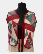 The Classic American Quilt Waistcoat with Outside Pocket - Image 4