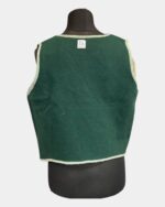 The American Quilt & Green Felt Reversible Waistcoat - Image 6