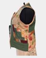 The Green Peach American Quilt Waistcoat - Image 4