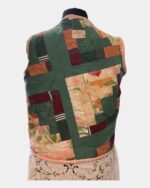 The Green Peach American Quilt Waistcoat - Image 5