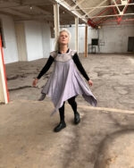 The Florida Dress in Hand-Dyed Lavender - Image 5