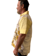 The Sunset Cuban Shirt in Vintage Textiles - Image 2