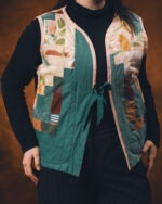 The Green Peach American Quilt Waistcoat