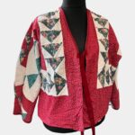 The Red & Cream Classic Lottie Garden Jacket