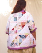 The Purple Pansies Reversible Lottie with Scarf - Image 2
