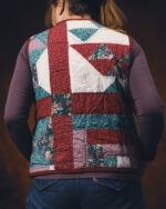 The Classic American Quilt Waistcoat with Outside Pocket - Image 2