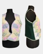 The American Quilt & Green Felt Reversible Waistcoat - Image 9