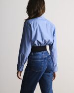 Waistband Shirt In Light Blue - Image 2