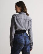 Waistband Shirt In Grey Corduroy - Image 2
