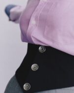 Waistband Shirt In Pink Cotton - Image 2