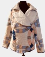 The Chelsea Quilted Fitted Jacket In Wedding Ring Pattern