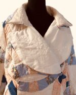 The Chelsea Quilted Fitted Jacket In Wedding Ring Pattern - Image 3