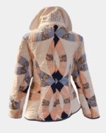 The Chelsea Quilted Fitted Jacket In Wedding Ring Pattern - Image 2