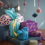 Festive Furoshiki Bundle - Set Of 8 Organic Cotton Wraps