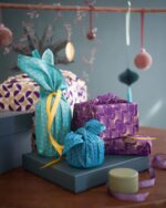 Festive Furoshiki Bundle - Set Of 8 Organic Cotton Wraps