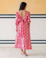 Vintage Poppy Lottie Dress In Organic Cotton - Image 7