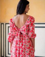 Vintage Poppy Lottie Dress In Organic Cotton - Image 2