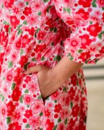Vintage Poppy Lottie Dress In Organic Cotton - Image 8