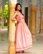 Ethel Rose Embroidered Cotton Dress - Image 4