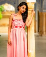Ethel Rose Embroidered Cotton Dress - Image 6