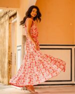 Vintage Poppy Anna Skirt In Organic Cotton - Image 5