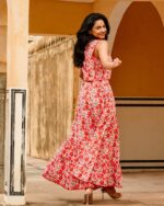 Vintage Poppy Anna Skirt In Organic Cotton