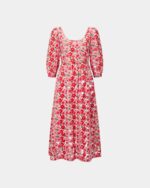 Vintage Poppy Lottie Dress In Organic Cotton - Image 5