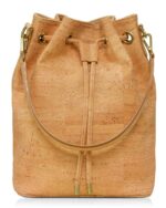 Gamma Handcrafted Cork Vegan Convertible Bucket Backpack - Image 4