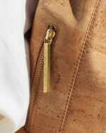 Gamma Handcrafted Cork Vegan Convertible Bucket Backpack - Image 7