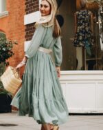 Ocean Mist Xenia Cotton Voile Dress - Image 2