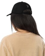Embroidered P Baseball Cap In Organic Cotton - Image 3