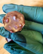 Dark Chocolate Raspberry Bombs With Maple Caramel - Image 3