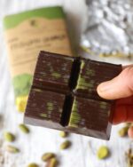 Pistachio Crunch Deep Filled Chocolate Bar - Image 3