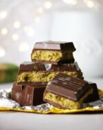 Pistachio Crunch Deep Filled Chocolate Bar - Image 5