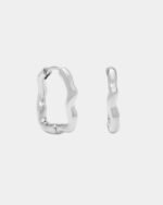 Arus Hoops - Silver - Image 5