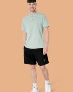 Embroidered Logo Shorts In Organic Cotton - Image 4