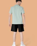 Embroidered Logo Shorts In Organic Cotton - Image 6