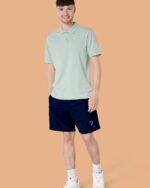 Embroidered Organic Cotton Shorts With Recycled Fibres - Image 3