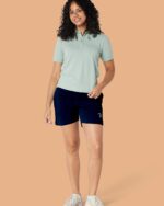 Embroidered Organic Cotton Shorts With Recycled Fibres - Image 4