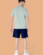 Embroidered Organic Cotton Shorts With Recycled Fibres - Image 6