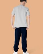 Embroidered P Joggers In Organic Cotton - Image 6