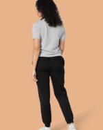 Embroidered P Joggers In Organic Cotton - Image 5