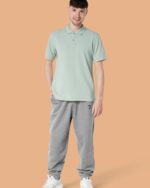 Embroidered P Organic Cotton Joggers - Image 4