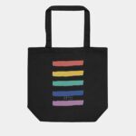 Rainbow Organic Cotton Tote Bag